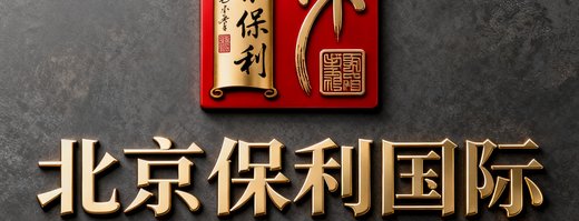 北京保利国际拍卖有限公司品牌标识，中国艺术品拍卖市场的重要力量